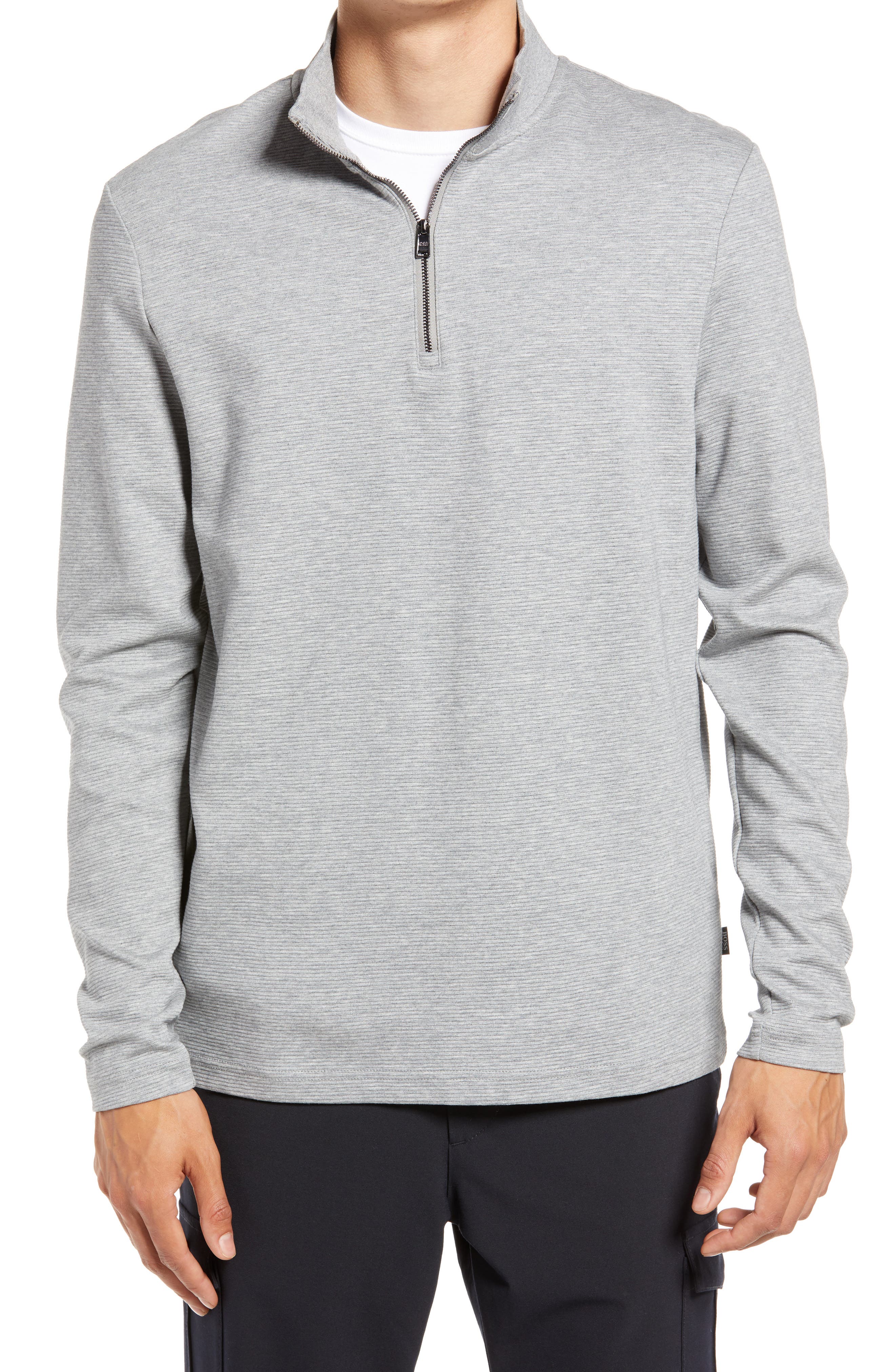 men quarter zip
