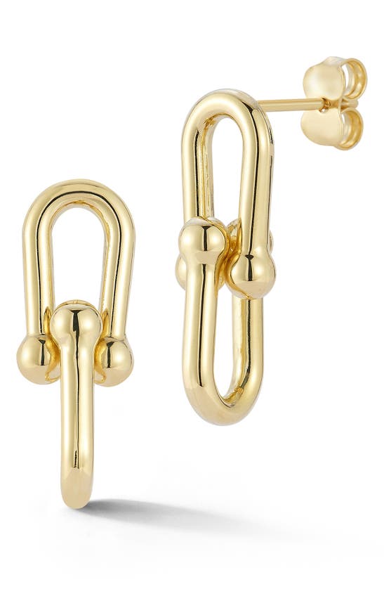 Ember Fine Jewelry 14k Yellow Gold Link Drop Earrings In 14k Gold