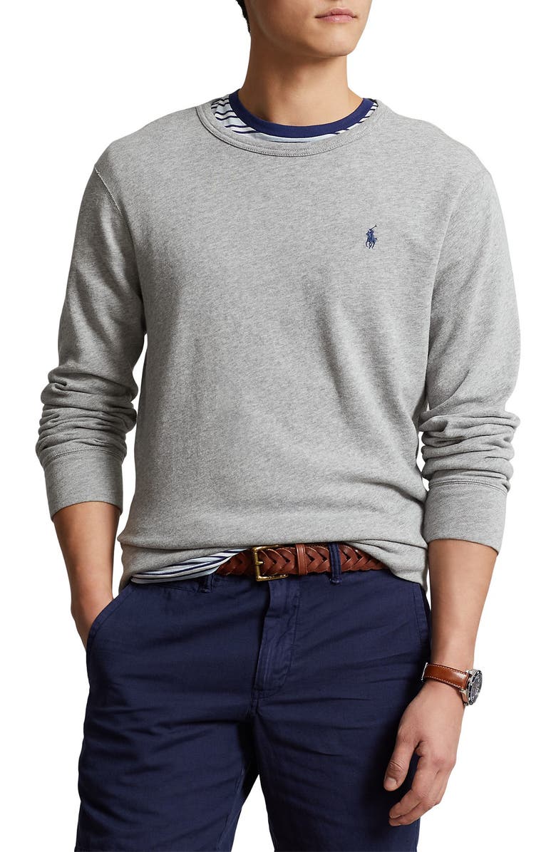 Polo Ralph Lauren French Terry Crewneck Sweatshirt | Nordstrom