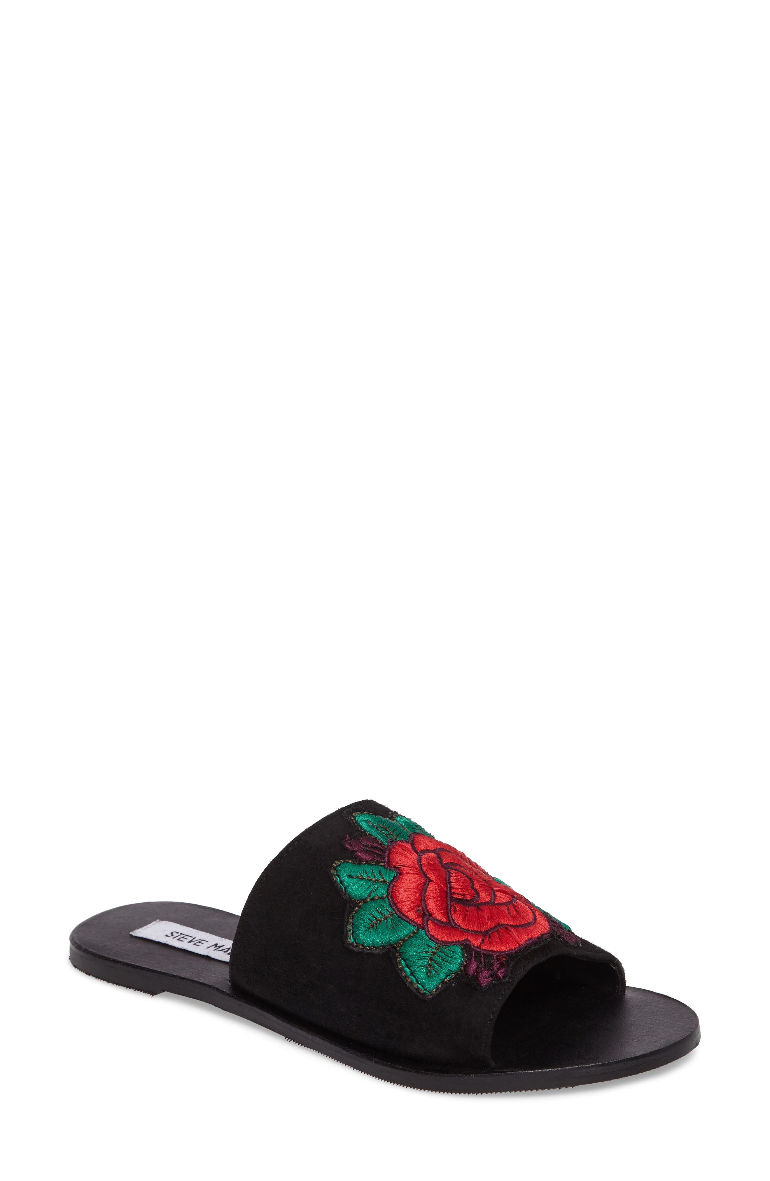 gucci steve madden slide sandals