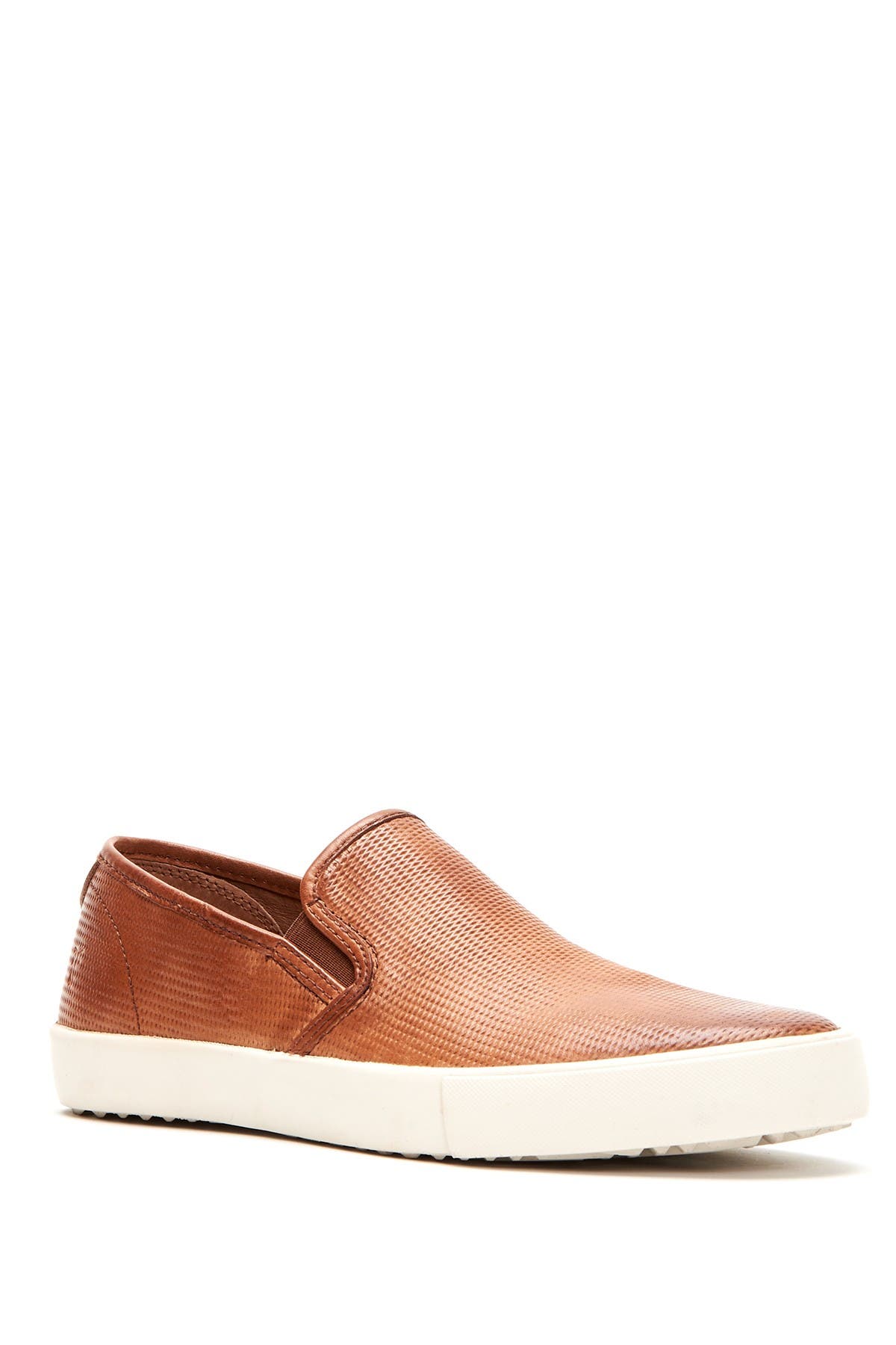 frye leather slip on sneaker