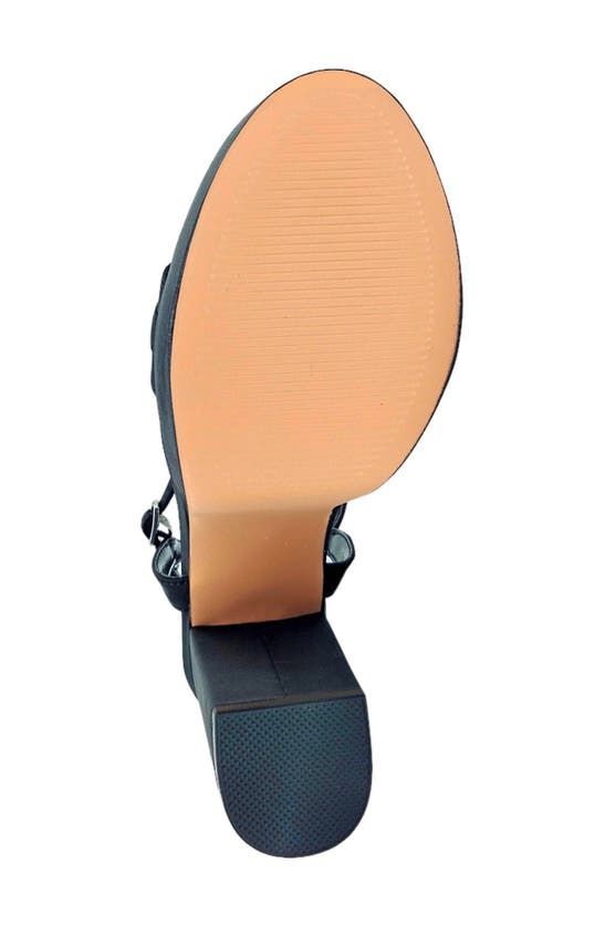 Lady Couture Dance Block Heel Sandal In Black