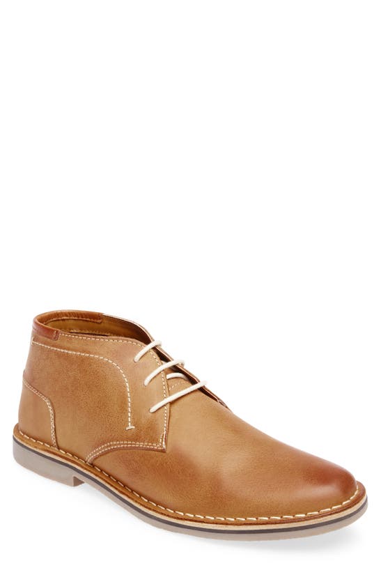 Steve Madden Heston Chukka Boot In Tan Leather