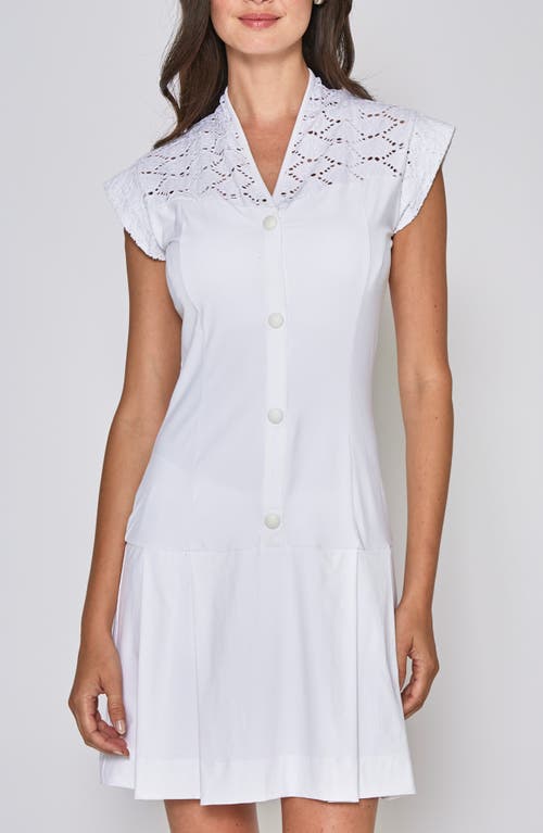 L'ETOILE SPORT L'ETOILE SPORT CAP SLEEVE LACE DRESS