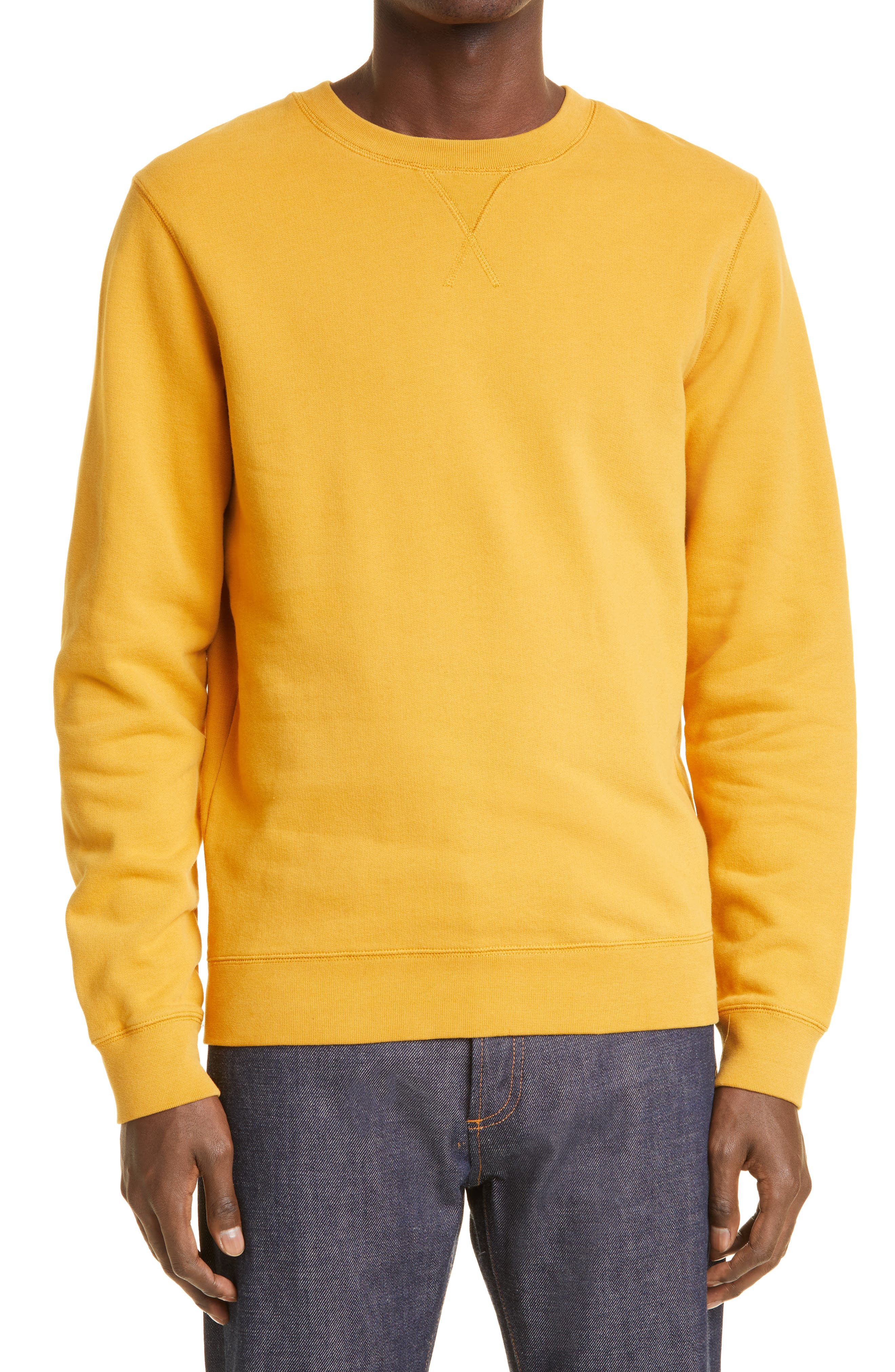 crewneck yellow