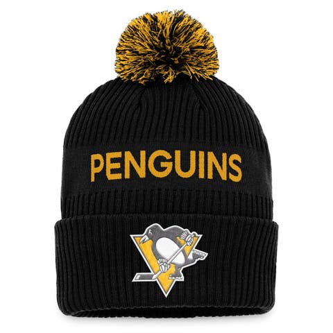 Pittsburgh Penguins Fanatics Branded 2022 Hockey Fights Cancer Authentic  Pro Cuffed Knit Hat with Pom - White/Purple