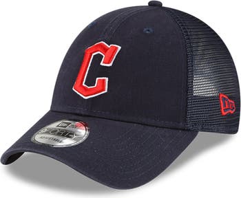 Lids Cleveland Guardians New Era Infant Team Color My First 9TWENTY Flex Hat  - Navy