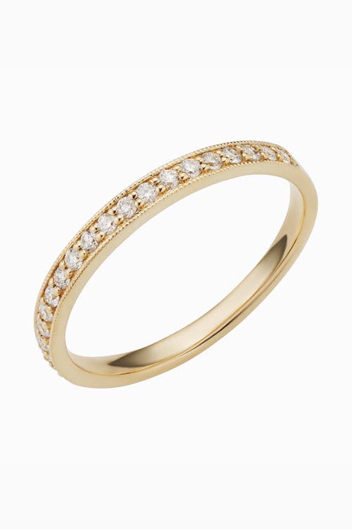 Oradina Women's 14k Yellow Gold The Regal Diamond Band In Yellow Gold