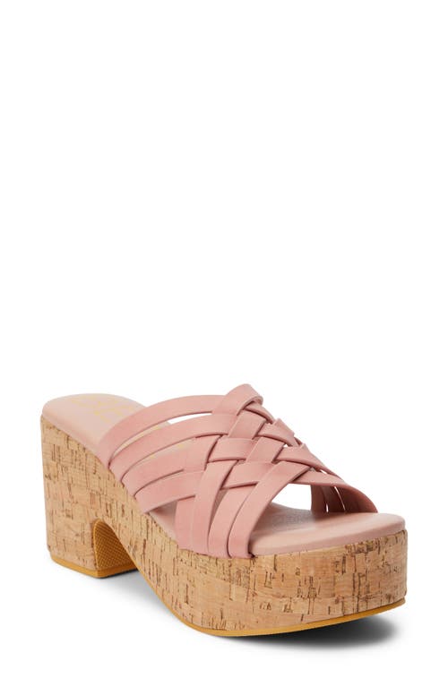 BEACH BY MATISSE Daydream Platform Sandal in Pink