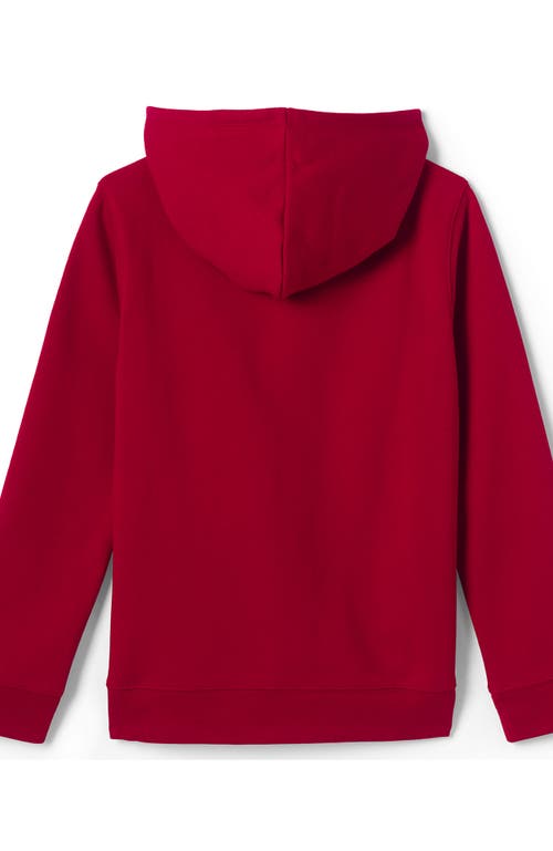 LANDS' END LANDS' END SCHOOL UNIFORM KIDS HOODED PULLOVER SWEATSHIRT