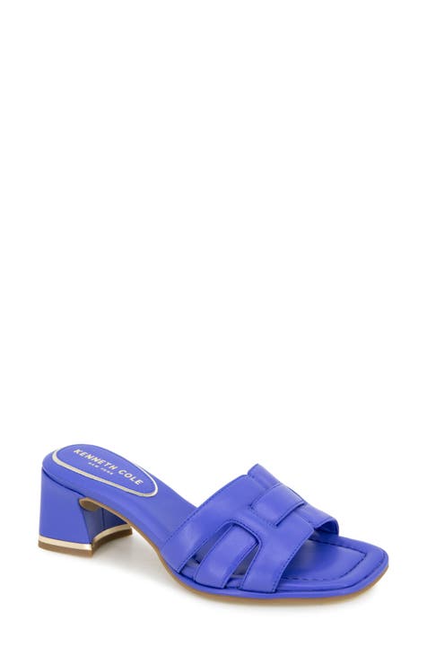 Blue Block-Heel Sandals for Women | Nordstrom