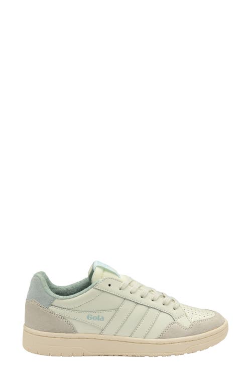 Shop Gola Eagle Sneaker In Off White/ice Blue