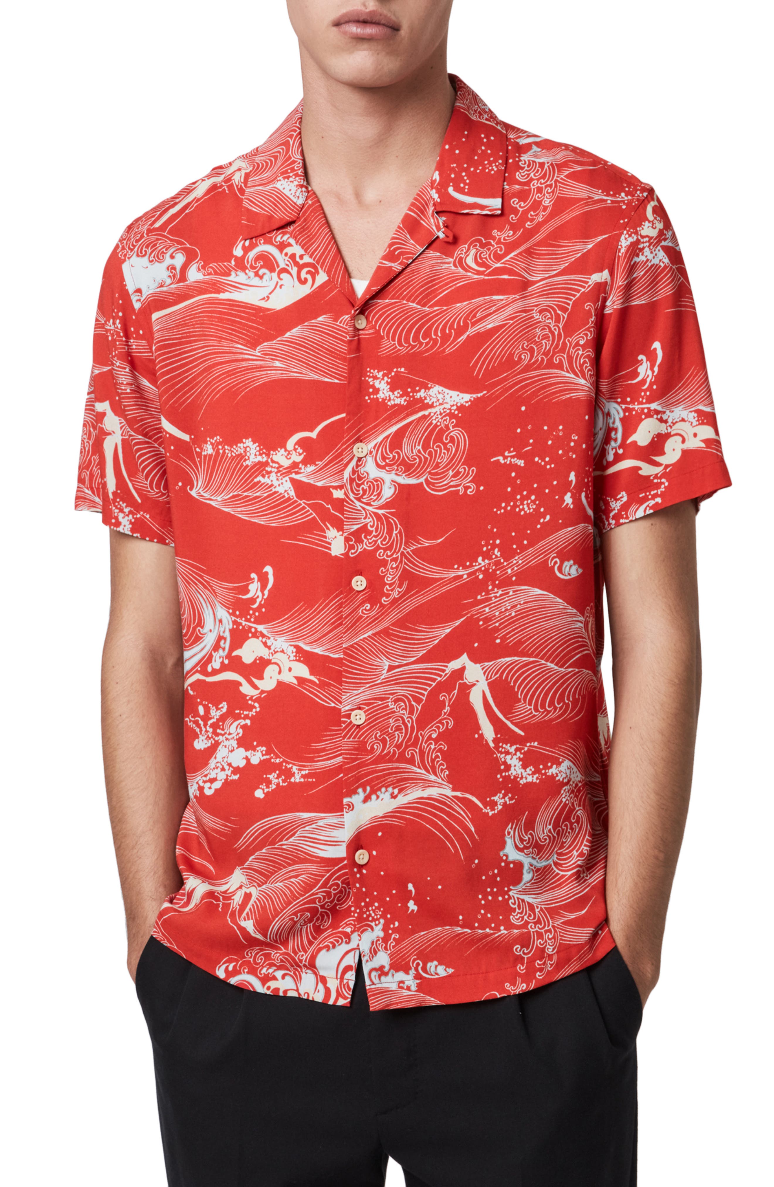 all saints shirt short sleeve