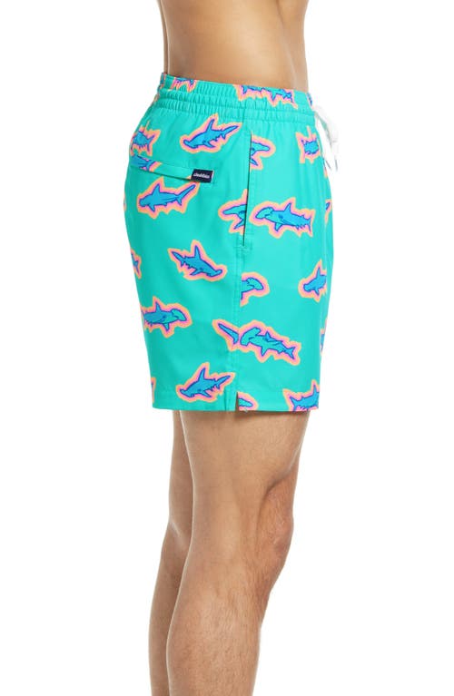 Chubbies Classic Lined 5.5-inch Swim Trunks In Mint