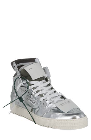 Shop Off-white 3.0 Off Court Full Laminated Sneaker In Silver