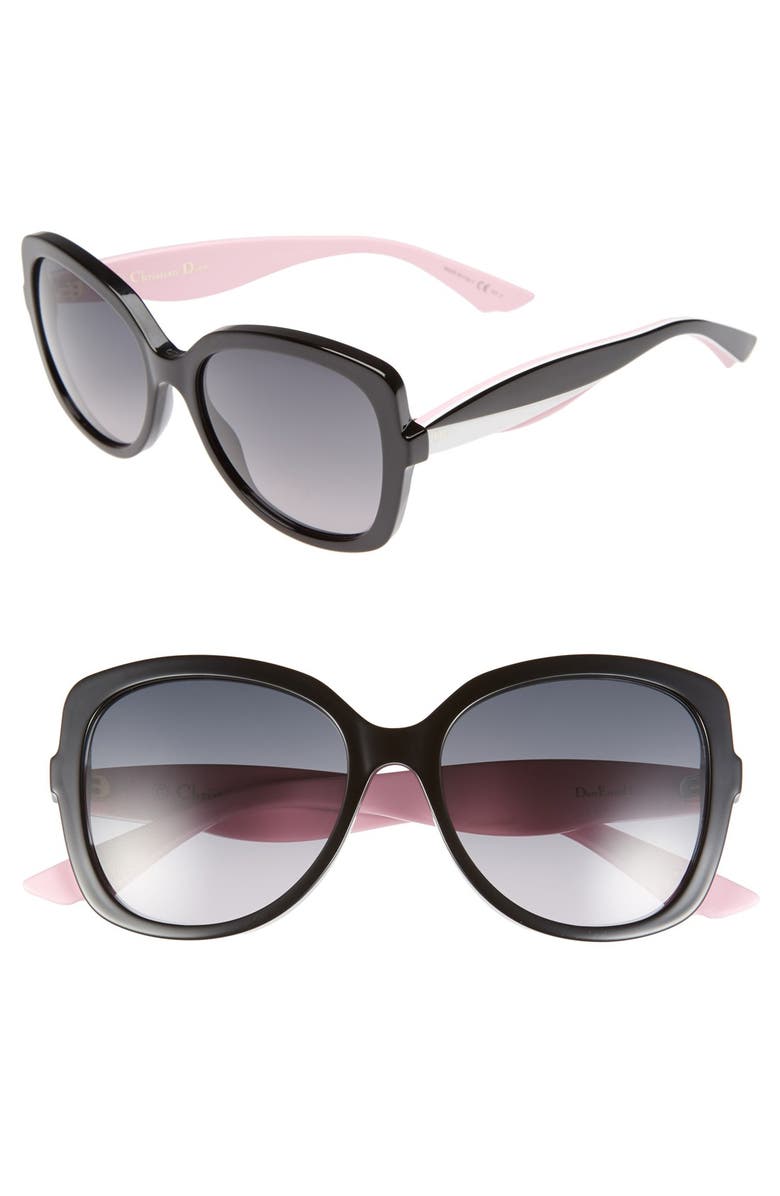 Dior 'Envol 2' 55mm Retro Sunglasses | Nordstrom