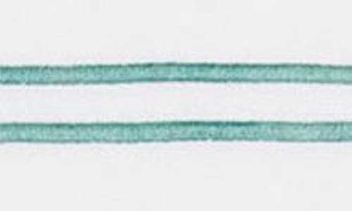 Sferra Grande Hotel Duvet Cover, Twin In White/aqua