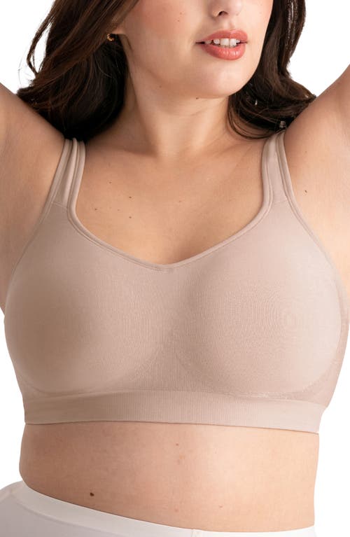 Daily Comfort Wireless Contour Bra in Oatmeal