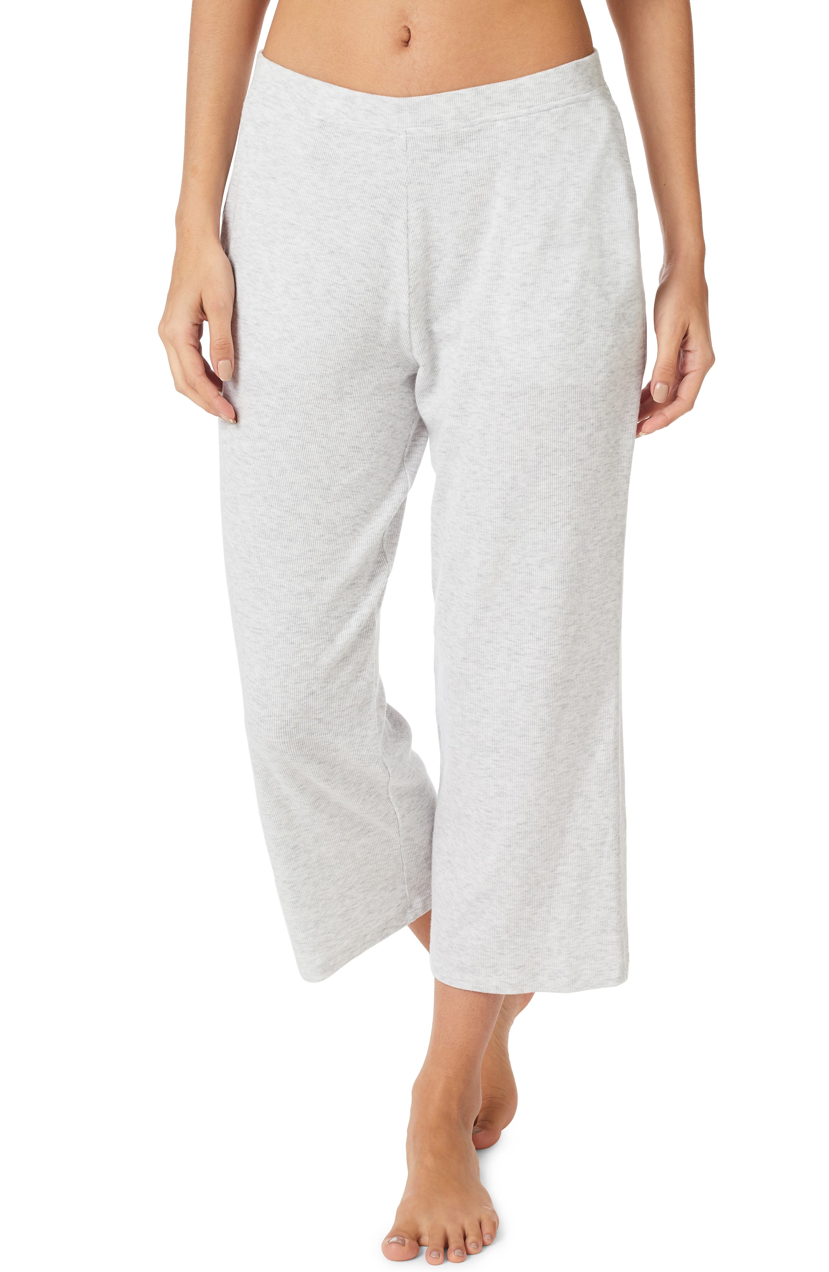 The White Company Rib Crop Lounge Pants Nordstrom