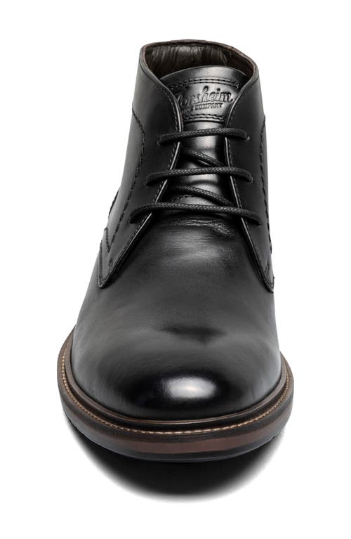 Florsheim Men's Forge Plain Toe Chukka Boot In Black