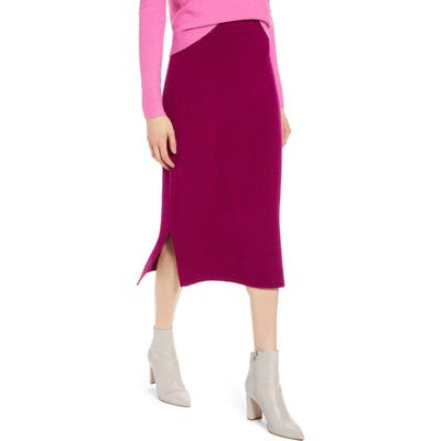 Halogen Midi Sweater Skirt