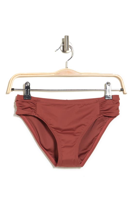 La Blanca Island Goddess Hipster Bikini Bottoms In Cinnamon