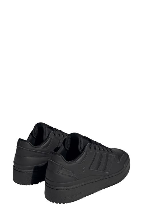 Adidas Originals Adidas Forum Bold 3-stripes Basketball Sneaker In Black/black/white