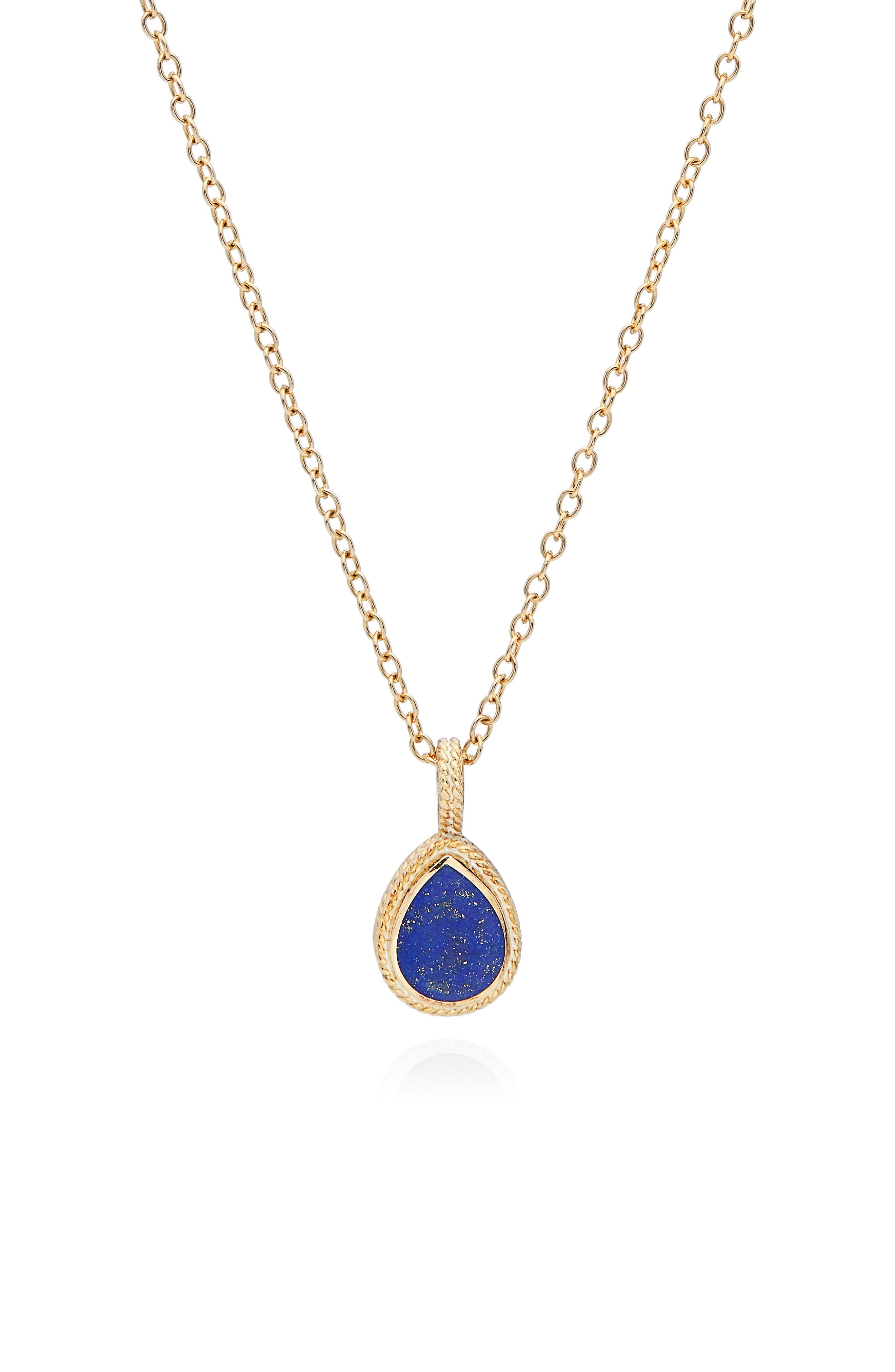 Anna Beck Lapis Lazuli Pendant Necklace 