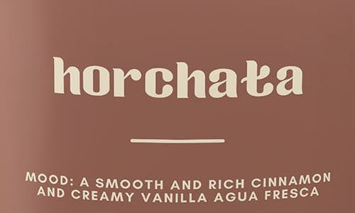 Bonita Fierce Horchata Candle In Brown/white Multi