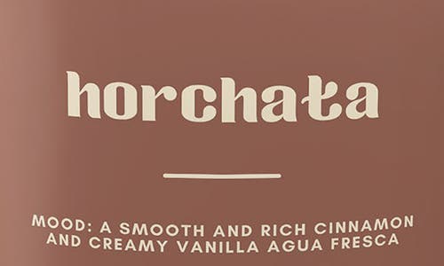 Shop Bonita Fierce Horchata Candle In Brown/white Multi