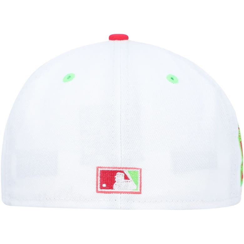 Red Detroit Tigers 1968 World Series Strawberry Refresher Fitted