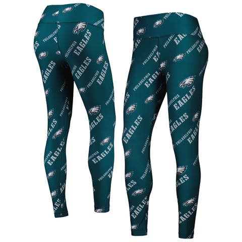 Philadelphia Eagles Concepts Sport Meter Long Sleeve T-Shirt & Pants Sleep  Set - Black/Midnight Green