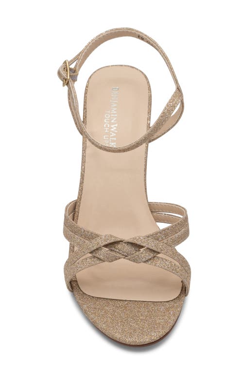 Shop Touch Ups Buffy Ankle Strap Wedge Sandal In Champagne