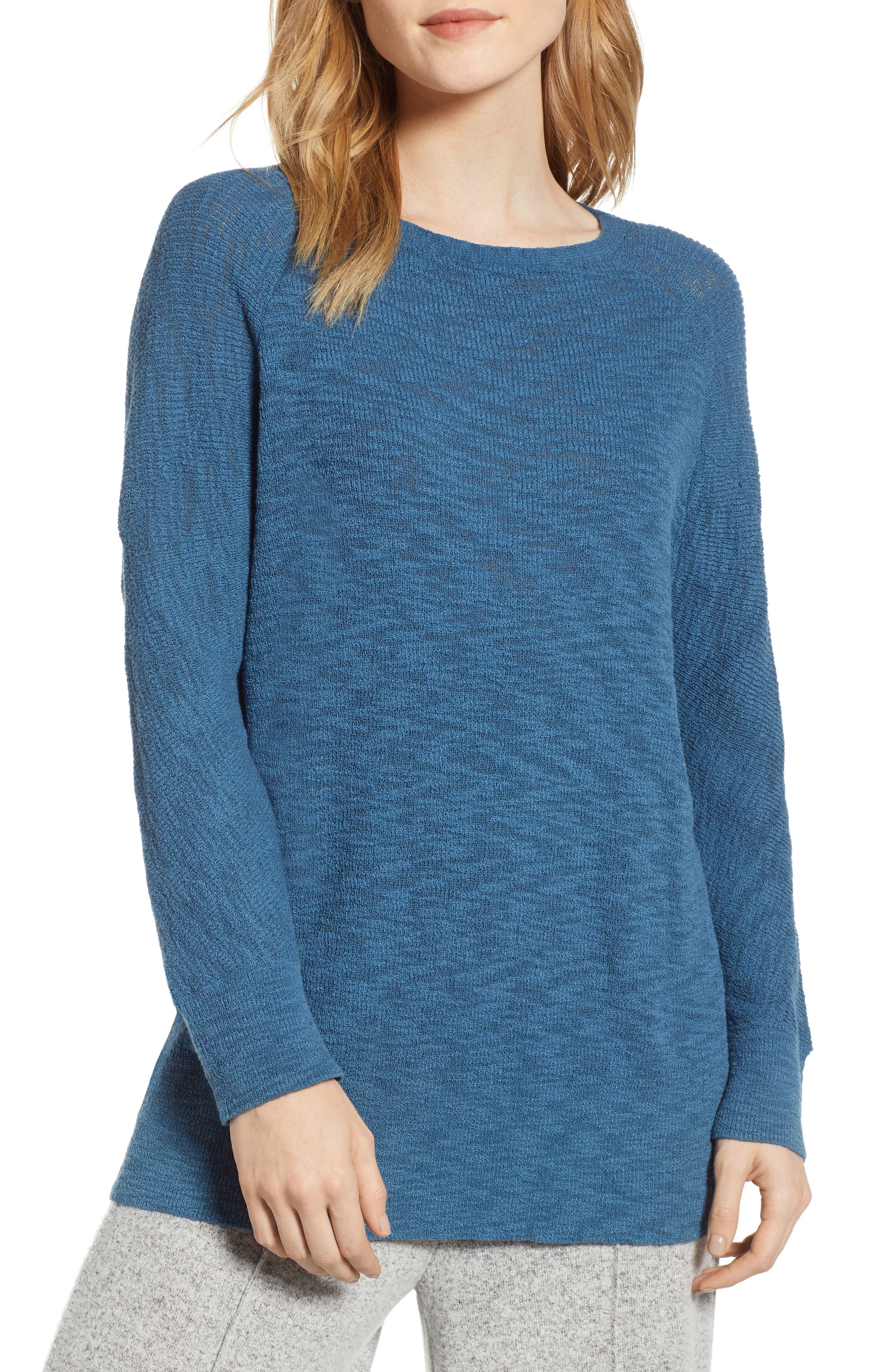 Lou & Grey Dolman Sweater, Blue