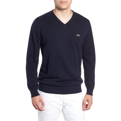 Lacoste Regular Fit V-Neck Sweater