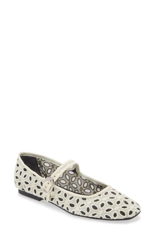 Shop Nordstrom Rack Acinda Mary Jane Flat In Ivory