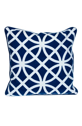 Parkland Collection Chano Throw Pillow In Blue