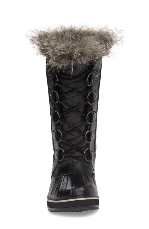 Sorel Tofino&trade; Ii Fur-trim Quilted Boots In Black