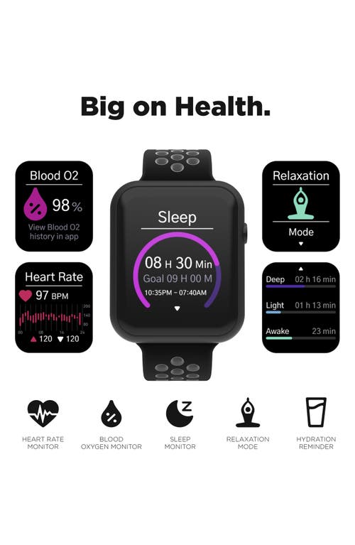 Shop I Touch Itouch Air 4 Smartwatch, 41mm In Black/grey