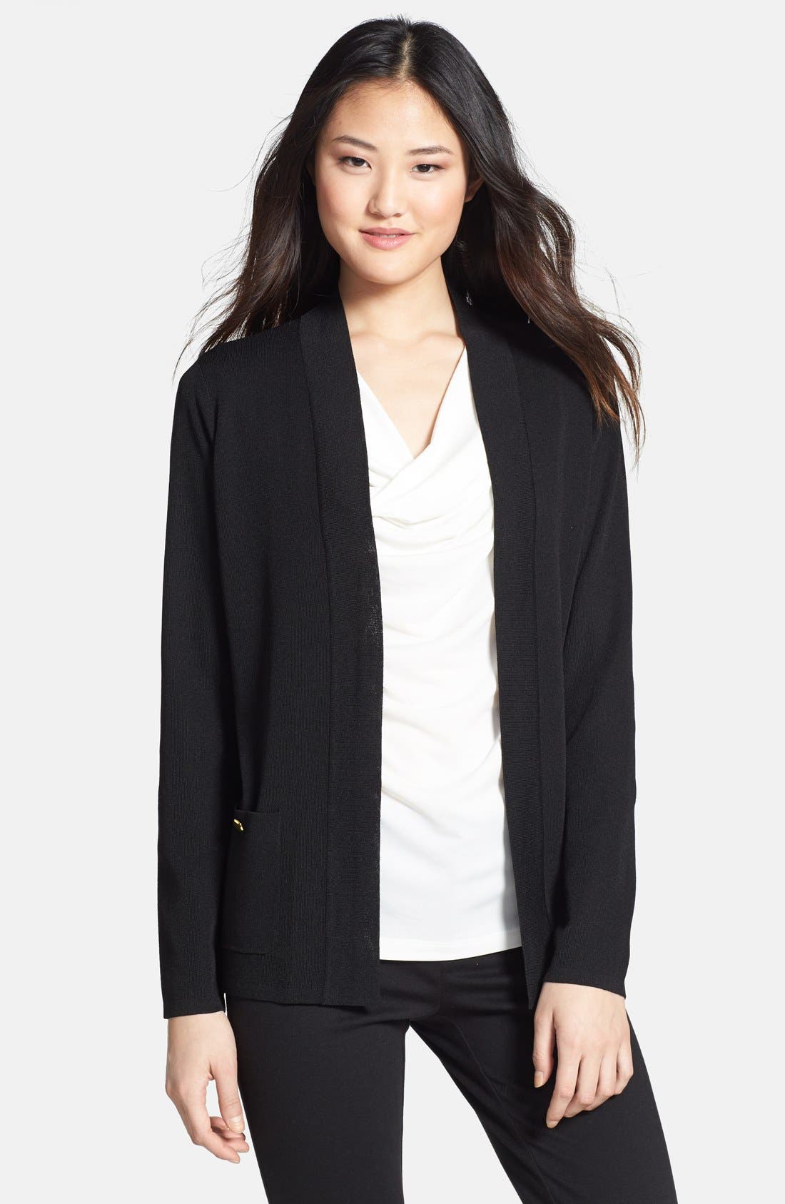 jones new york open front cardigan