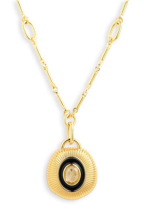 Lizzie Fortunato Oria Necklace in Black