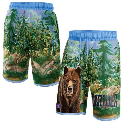 Unisex Nike Light Blue Memphis Grizzlies Warm Up Performance Practice Shorts Size: Large