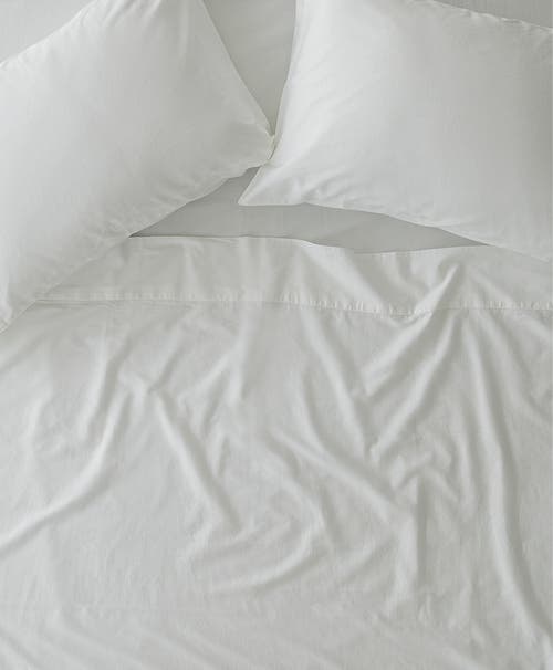 Shop Pact Organic Room Service Sateen Pillowcase 2-pack In White