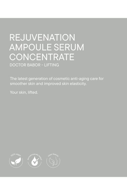 Babor Rejuvenation Ampoule In No Color