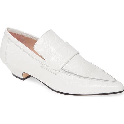 Schutz Emelie Loafer- White