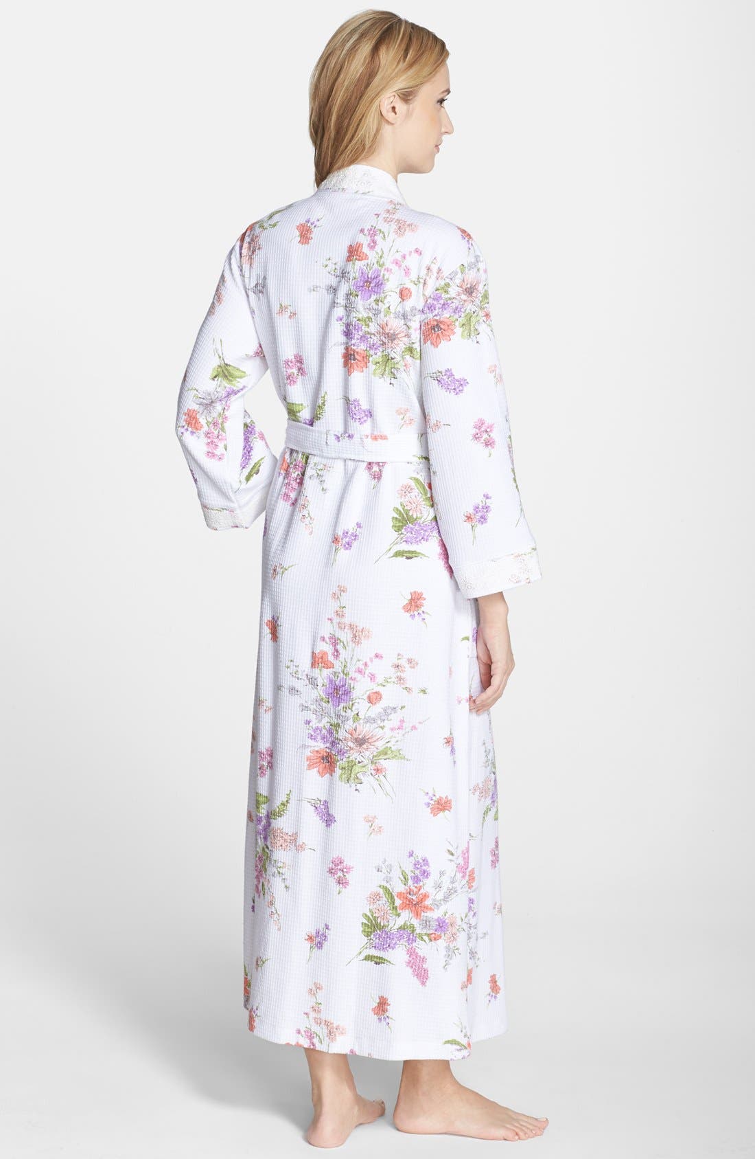 Carole Hochman Designs 'Windswept Flowers' Waffle Knit ...