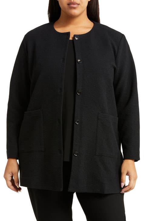 black cotton jackets | Nordstrom