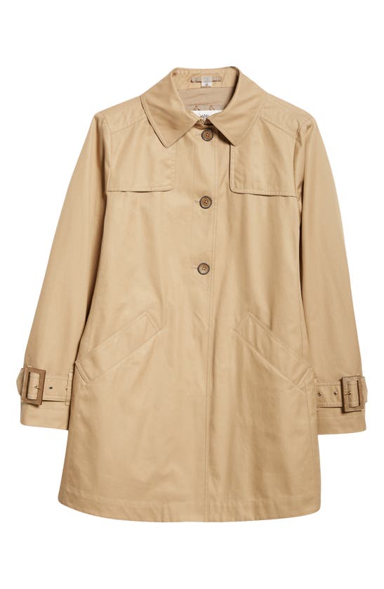 Shop Herno Delon Cotton Twill Trench Jacket In Camel