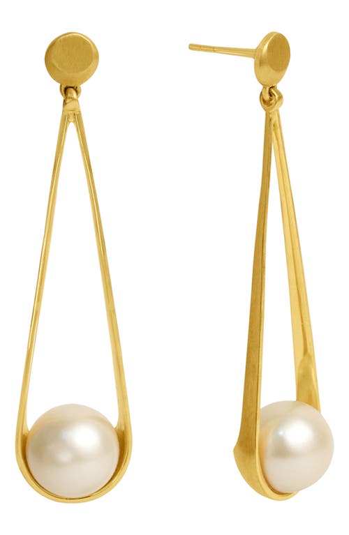 Dean Davidson Ipanema Drop Earrings In Pearl/gold