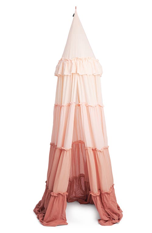 DockATot Ombré Cotton Voile Hanging Canopy in Ochre at Nordstrom